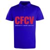 Coolchecker® studded polo Thumbnail